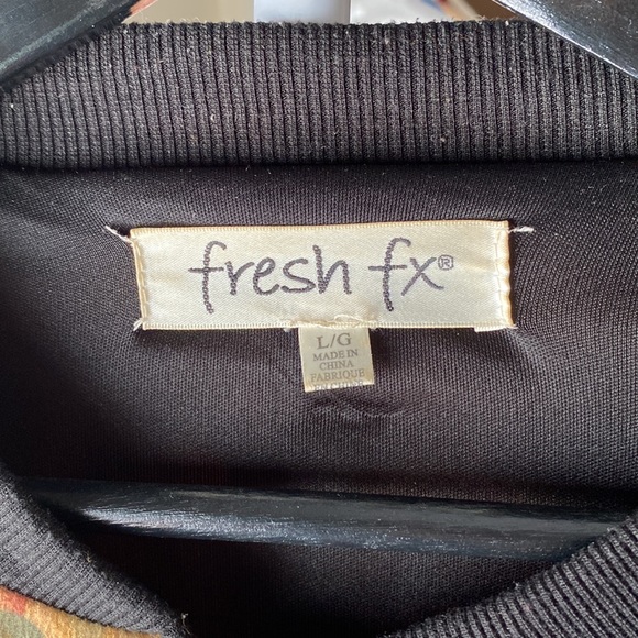 Fresh Fx bomber style jacket . Size large. - Picture 2 of 4